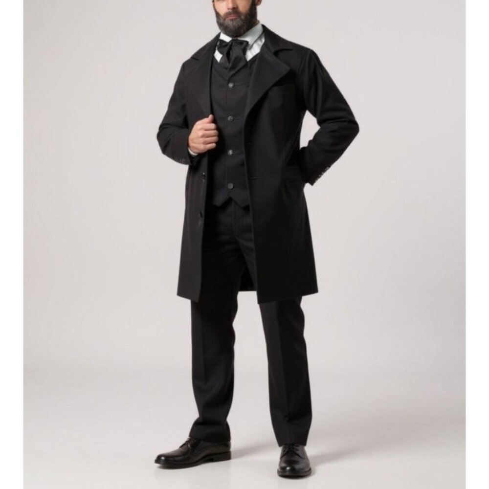 Abraham Lincoln & Frederick Douglass Costume Set Adult Size Medium  Includes Jac